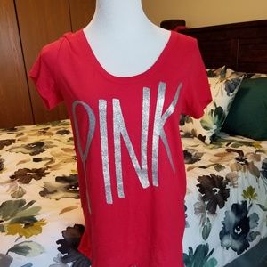 PINK Victoria's Secret Tops - PINK Victoria's Secret High Low T Shirt PINK Victoria's Secret Tops - PINK Victoria's Secret High Low T Shirt